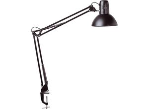 4002390041447 - MAULstudy Klemmbar Schreibtischlampe LED E27 Ohne Leuchtmittel Schwarz Steckdose 170 x 595 x 440 mm