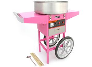 5055986100027 - Monster Shop - KuKoo Rosa Zuckerwattemaschine Zuckerwattegerät Zuckerwatte mit Wagen Schubfach und 500 Holzstäbchen - Pink 5055986100027 - Monster Shop - KuKoo Rosa Zuckerwattemaschine Zuckerwattegerät Zuckerwatte mit Wagen Schubfach und 500 Holzstäbchen - Pink