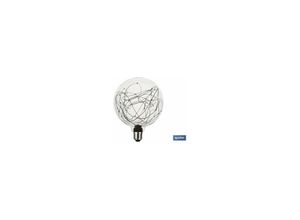 8445187246513 - Cofan - LED-Glühbirne Globe Stars E27 12 w 50 lm 2700 k