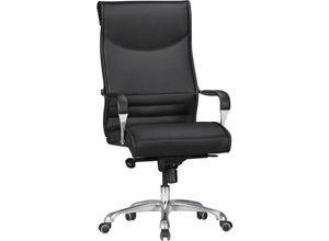 4250950285231 - Bürostuhl bigboss Bezug Kunstleder Schreibtischstuhl bis 150 kg xxl Design Chefsessel höhenverstellbar Drehstuhl ergonomisch mit Armlehnen & hoher