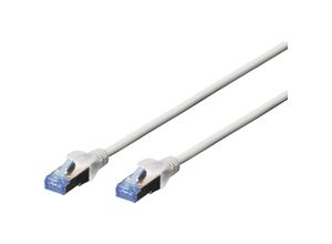 4016032213093 - DIGITUS Patch-Kabel RJ-45 (M) zu RJ-45 (M) 3m Kupfer SF UTP Cat 5e grau (DK-1531-030)