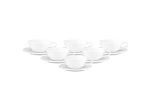 4262418977701 - Teetassen mit Untertassen Nori Home 280 ml 6er Set 4262418977701 - Teetassen mit Untertassen Nori Home 280 ml 6er Set
