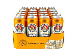 4331328282660 - Paulaner Münchner Hell 49 % vol 05 Liter Dose 24er Pack