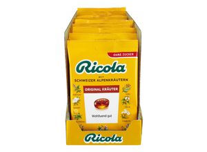 7610700945414 - Ricola Kräuter Bonbons ohne Zucker 75 g 18er Pack