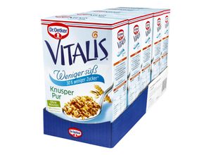 4000521662134 - Dr Oetker Vitalis Weniger süß Knusper Pur 600 g 5er Pack