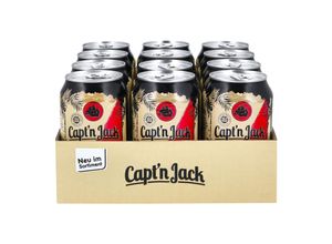 4316268651899 - Capt
 Jack & Cola 100 % vol 033 Liter Dose 12er Pack