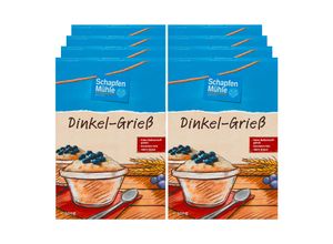 4000950962423 - Schapfenmühle Dinkelgrieß 500 g 8er Pack