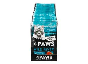 4311596627462 - 4 PAWS Katzennahrung Wildlachs Dill 85 g 24er Pack 4311596627462 - 4 PAWS Katzennahrung Wildlachs Dill 85 g 24er Pack