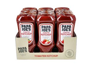 4311596606139 - Papa Joes Tomaten Ketchup 500 ml 12er Pack