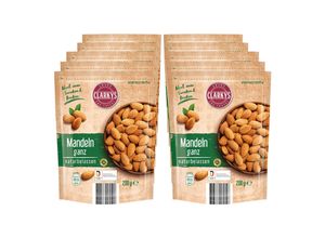 4316268570565 - Clarkys Mandeln ganz 200 g 10er Pack