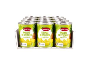 4316268610391 - Beste Ernte Ananas in Stücken 340 g Abtropfgewicht 12er Pack