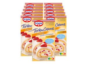 4000521034405 - Dr Oetker Tortencreme Vanilla für 300 ml Milch 11er Pack