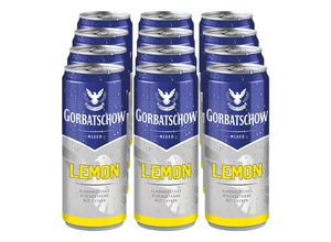 4003310014817 - Gorbatschow Wodka & Lemon Mixgetränk 100 % vol 033 Liter 12er Pack