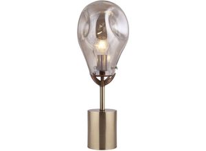 8434826100767 - Lumineca - Tischlampe Panist 23x60 cm Champagner