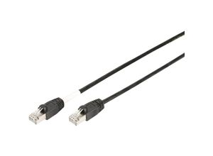 4016032371311 - DK-1644-010 BL-OD RJ45 Netzwerkkabel Patchkabel cat 6 s ftp 100 m Schwarz UV-Beständig ve - Digitus