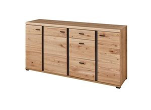 4066075141013 - Sideboard 173cm Altesche gebürstet teilmassiv SARINA-36 - braun