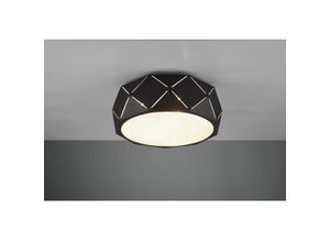 8055303624714 - Iperbriko - Deckenleuchte 3xE27 Zandor Schwarz Ø40 cm Trio Lighting