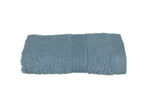 3560238359655 - - Gästehandtuch Essentiel - 450 g m² Baumwolle - sturmblau 30 × 50 cm - Atmosphera - Sturm blau