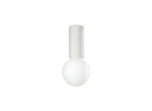 8021696232966 - Ideal Lux PETIT - Indoor 1 Light Semi Flush Deckenleuchte Weiß E27