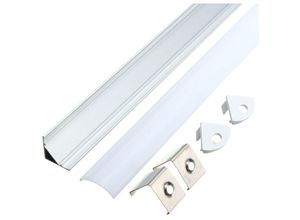 9137784979855 - Drillpro - 50 cm Aluminium Rigid Shell für 5050 5630 7020 led Strip v Band lavente