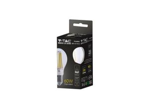 3800157690522 - Vtac - v-tac VT-2334 Led Birne 4W E27 Glühlampe A60 Klarglas Artikelnummer 2990 - Transparent