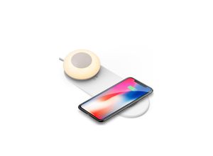 4260642310363 - kalb Smartphone Induktionsladegerät mit abnehmbarer magnetischer Akkuleuchte dimmbar Wireless Handyladegerät Nachtlicht
