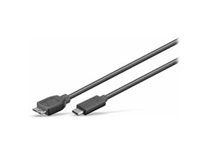 4040849679964 - GOOBAY 67996 - USB 30 Kabel B Stecker auf C Stecker 1 m