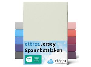 4055971100811 - Etérea - Comfort Jersey Spannbettlaken Natur 90x200 cm - 100x200 cm - Natur