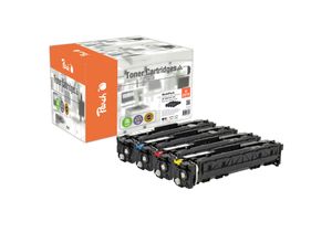 7640460547320 - H207X 4 Tonermodule XL (bk c m y) ersetzt HP No 207X W2210X W2211X W2212X W2213X für zB HP Color LaserJet Pro MFP M 283 fdw (wiederaufbereitet)