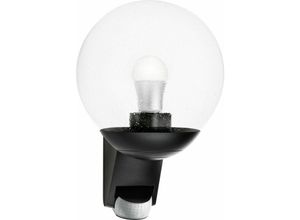 4007841005535 - L 585 S 005535 Außenwandleuchte mit Bewegungsmelder Energiesparlampe LED E27 60 W Schwarz