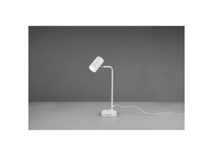 8055303860181 - Iperbriko - Marley White Tischlampe und zylindrischer Spot H45 Trio Lighting 8055303860181 - Iperbriko - Marley White Tischlampe und zylindrischer Spot H45 Trio Lighting