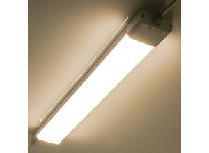 0764179998147 - Led Feuchtraumleuchte 120CM mit 36W 4000k Neutralweiß 3600Lumen Ultraslim Deckenleucht Wasserfest IP65 mit pc Abdeckung für Keller Garage - 4000K