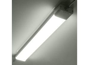 0764179998130 - Led Feuchtraumleuchte 60CM mit 18W 6000k KlatWeiß Ultraslim Deckenleucht Wasserfest IP65 mit pc Abdeckung für Keller Garage - 6000K - Anten