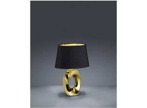 8055303873976 - Iperbriko - Tischlampe Modern Gold Ceramic Taba H33 cm Trio Lighting