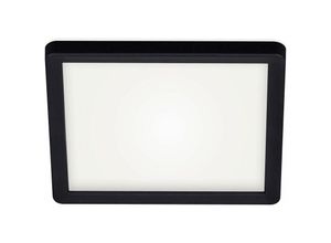 4002707401940 - Led Panel Slim 19 cm schwarz utraflach led Panel - Briloner