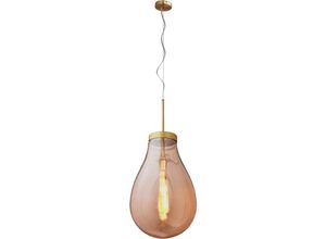 8434826104840 - Lumineca - Hängelampe Hatann m 40x65 cm Farbe Bernstein