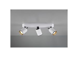 8055303860952 - Iperbriko - Moderne Deckenleuchte 3 verstellbare GU10 Strahler Pago Bianco Trio Lighting