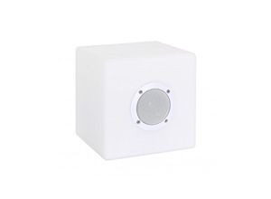 8055303860488 - Iperbriko - Speaker Cube LED-Lampe aus Polyethylen 20x20cm