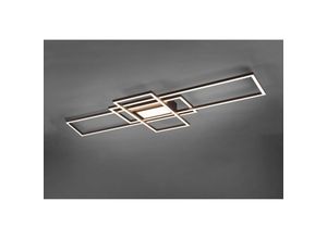 8055303887928 - Iperbriko - Irvine Deckenleuchte 3 Led Rechtecke 60w Anthrazit L105 cm Dimmbare Trio-Beleuchtung