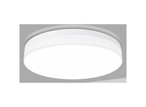 4048194073727 - LED Kellerleuchte rund Garagenleuchte IP 65 Leuchtmittel