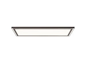 4004353386077 - Led Deckenleuchte Laurice schwarz 80 x 40 cm 38 w warmweiß-kaltweiß Deckenleuchte - Brilliant