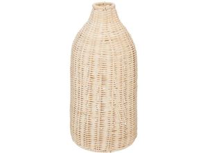 3560232600760 - Atmosphera - Deko-Vase aus Rattan-Geflecht seav 32 cm