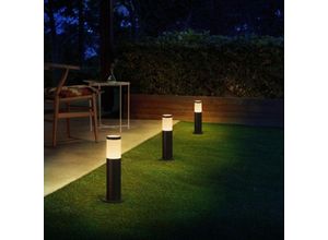 8719514477377 - Led Wegeleuchte Gardenlink Starter Set in Anthrazit 3x 6W 1800lm IP44 - black - Philips