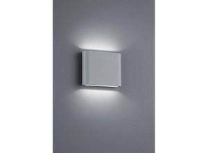 8055303836407 - Iperbriko - Rechteckige Wandleuchte Thames ii Led Double Emission IP54 Aluminium L11 cm Trio Lighting