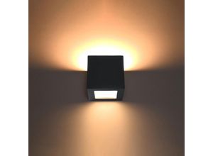 4066989031417 - Famlights - Wandleuchte Lill in Schwarz E27 - black