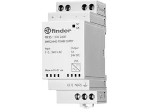 8012823421902 - 782512302400 Hutschienen-Netzteil (DIN-Rail) 24 v dc 1 a 25 w Inhalt 1 St - Finder