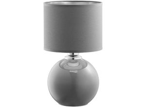 4066989001151 - Tischleuchte Milla in Graphit E27 200mm - grey - Famlights