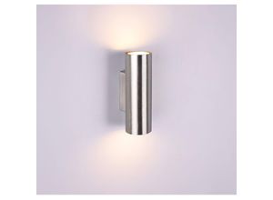 8055303834076 - Iperbriko - Marley Trio Lighting Double Emission Nickel Zylinderwandleuchte