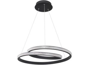 5212017429285 - Nova Luce LED Pendelleuchte Grania in Schwarz-matt 25W 1900lm - black