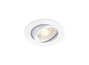 5017588760078 - Saxby Lighting - Saxby Cast - Einbauleuchte Downlight Matt White GU10